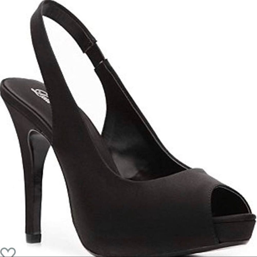Lulu Townsend‎ Night-out Satin Platform Pump B29